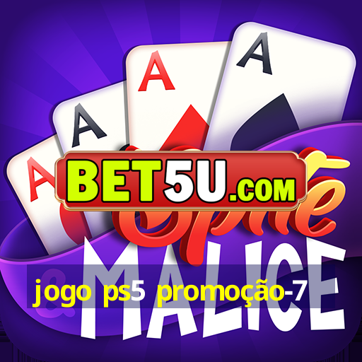 jogo ps5 promoção